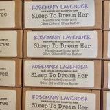 Rosemary Lavendar (Vegan Cold Press Soap) Hair & Beard Soap