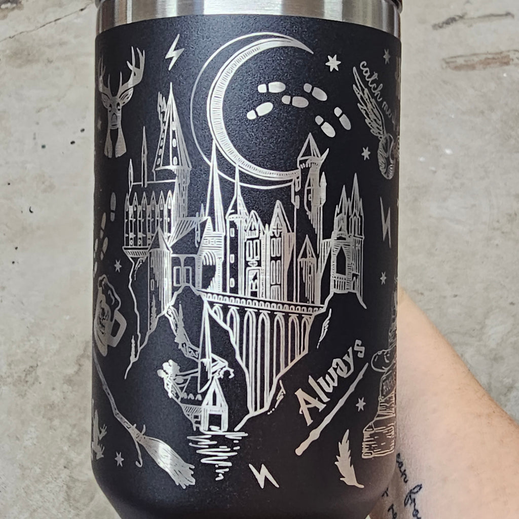 Stanley Harry Potter Cup Wizard 40Oz Metal Tumbler Ron Hermione Ginny  Hogwarts School Stainless Steel Stanley Tumbler Dupe Cup NEW - Laughinks