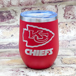 KC Cheifs Laser Engraved Cup