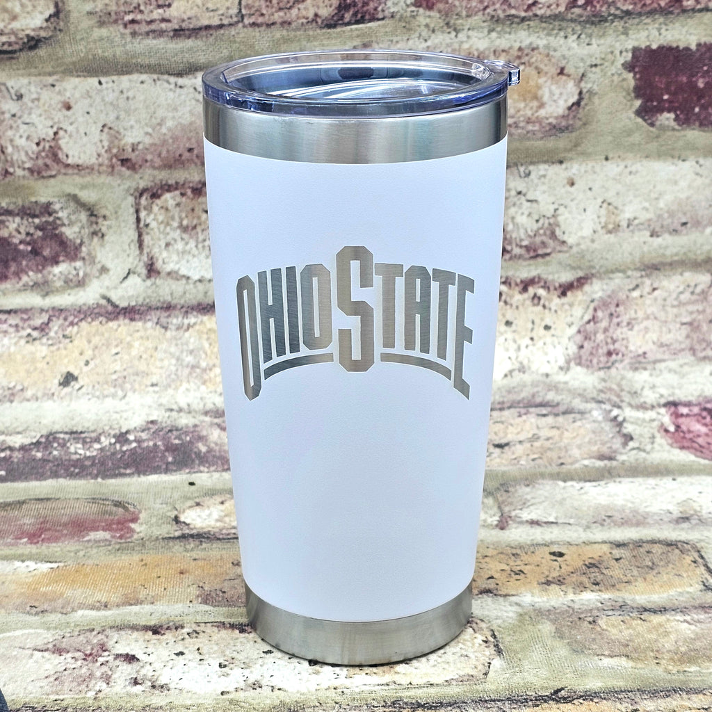 Ohio State Buckeyes 20oz Powdercoat Tumbler - Everything Buckeyes