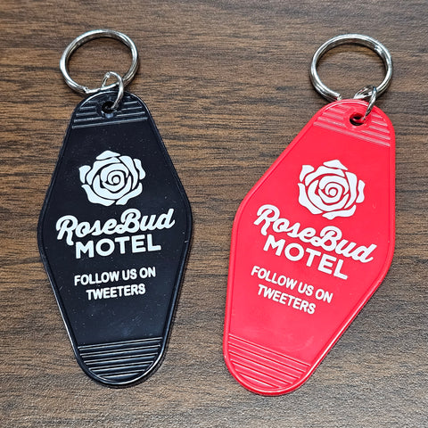 Rosebud Motel Key Chain