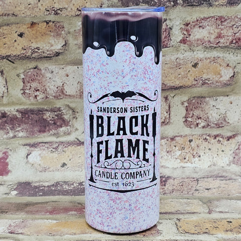 Black Flame Candle Hocus Pocus Full Color 20oz Cup