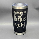 The Beatles Insulated Laser Engraved Cup 20oz