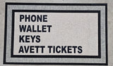 Avett Brothers Phone Wallet Keys Funny Doormat