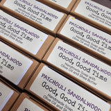 PATCHOULI SANDALWOOD FUSION (Vegan Cold Press Soap) "Good, Good Time"