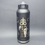 Good Omens Water Bottle 32OZ Custom Engraving