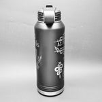 Good Omens Water Bottle 32OZ Custom Engraving