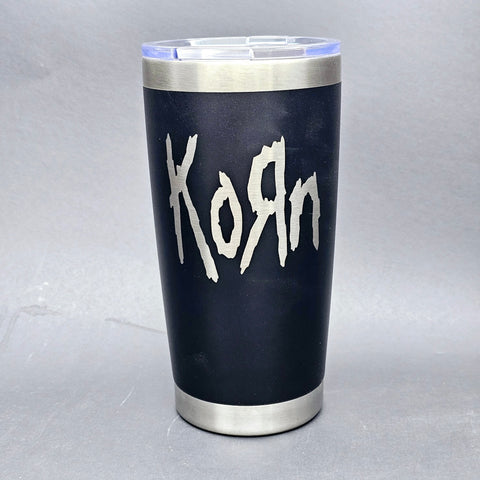Korn Laser Engraved Cup