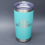 Hawaii Aloha Pineapple Vacation Cup