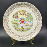 Oregon Vintage Souvenir Plate 9.25"