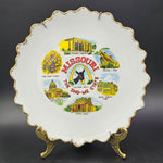 Missouri Vintage Souvenir Plate 8"