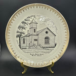 Bourbon, Illinois Vintage Souvenir Plate 10"