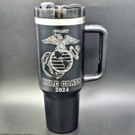 Marines 40oz Tumbler With Name