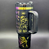 Welder Woman Full Wrap 40oz Tumbler