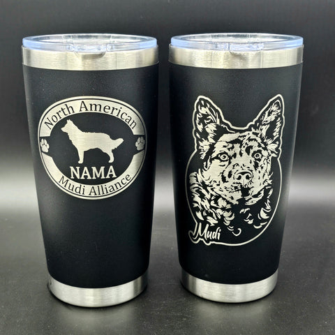 North American Mudi Alliance  NAMA Dual Side Laser Engraved Cup