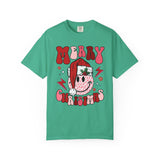 Merry Christmas Happy T-Shirt — Retro Holiday Graphic Tee