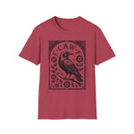 Unisex F-CAW-F Funny Halloween Crow Raven Shirt Graphic T-Shirt Softstyle