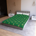 Grateful Dead Grinch Bear Microfiber Duvet Cover