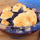 Blueberry Cobbler 3 Wick Candle WARM GLOW CANDLE COMPANY