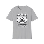 DMB Dave Matthews Band Route 36 Unisex Softstyle T-Shirt