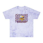 Minnsota Vikings Cheetah Print Unisex Color Blast T-Shirt