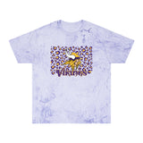 Minnsota Vikings Cheetah Print Unisex Color Blast T-Shirt