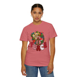 Peace Wreath T-Shirt — Retro Holiday Peace Sign Tee