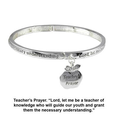 Teacher's Prayer Bracelet