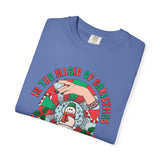 Fortune Teller Crystal Ball Reader Believe Snowman Christmas T-Shirt