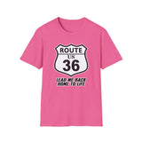 DMB Dave Matthews Band Route 36 Unisex Softstyle T-Shirt