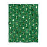 Grateful Dead Grinch Bear Microfiber Duvet Cover