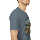 Wyoming Nope Rope T‑Shirt — Vintage Rattlesnake Mountain Graphic Tee