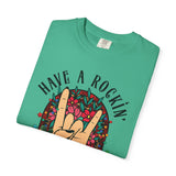 "Have a Rockin' Christmas" Holiday Tee