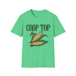 Corn Crop Top T-Shirt for Summer Fun, Farm Fresh Vibes, Cute Casual Wear, Gift for Farmers and Foodies, Summer Festival Top
