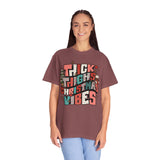 'Thick Thighs Christmas Vibes' Holiday Graphic Tee