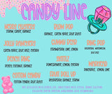 Loaded Tea- Candy Menu: Cotton Candy
