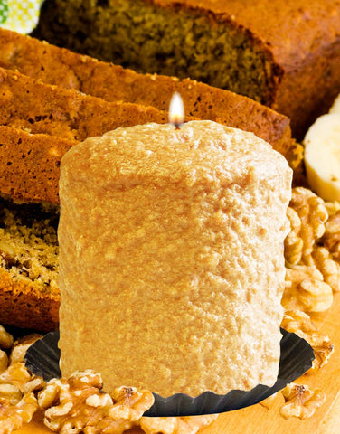 Banana Nut Bread Hearth Candle WARM GLOW CANDLE COMPANY
