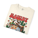 Howdy Santa T-Shirt — Retro Western Christmas Tee