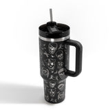 Halloween Pirate Skulls 40oz Tumbler