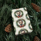 Abraham Lincoln Holiday Gift Wrap Paper — Vintage Presidential Portrait Wrapping Paper