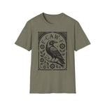 Unisex F-CAW-F Funny Halloween Crow Raven Shirt Graphic T-Shirt Softstyle