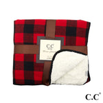 C.C Buffalo Plaid (Red and Black)