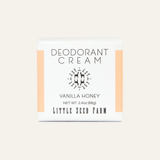 Vanilla Honey Deodorant Cream - Spring Seasonal