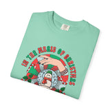 Fortune Teller Crystal Ball Reader Believe Snowman Christmas T-Shirt