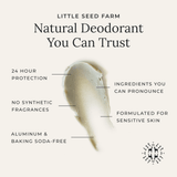 Vanilla Honey Deodorant Cream - Spring Seasonal