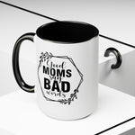 Good Moms Say Bad Words Two-Tone Coffee Mugs, 15oz