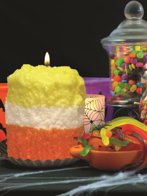 Candy Corn Hearth WARM GLOW CANDLE COMPANY