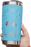 Avett Brothers Mexico Laser Engraved 20oz Cup with YOUR NAME