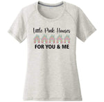 Pink Houses Ladies Scoop Neck Farm Aid John Cougar Mellencamp JCM