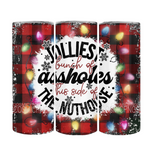 Christmas Vacation "Jolliest Bunch Of Assholes This Side Of The Nuthouse" Full Color Insulated Tumbler Cup 20oz